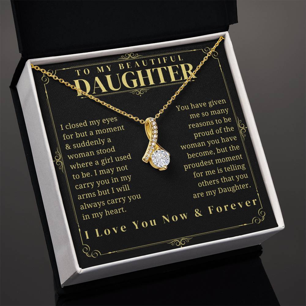 To My Daugther - To My Daughter - Daughter Birthday - Graduation Gift - Daughter gift - Mother Daughter Gift - Father Daughter Gift
