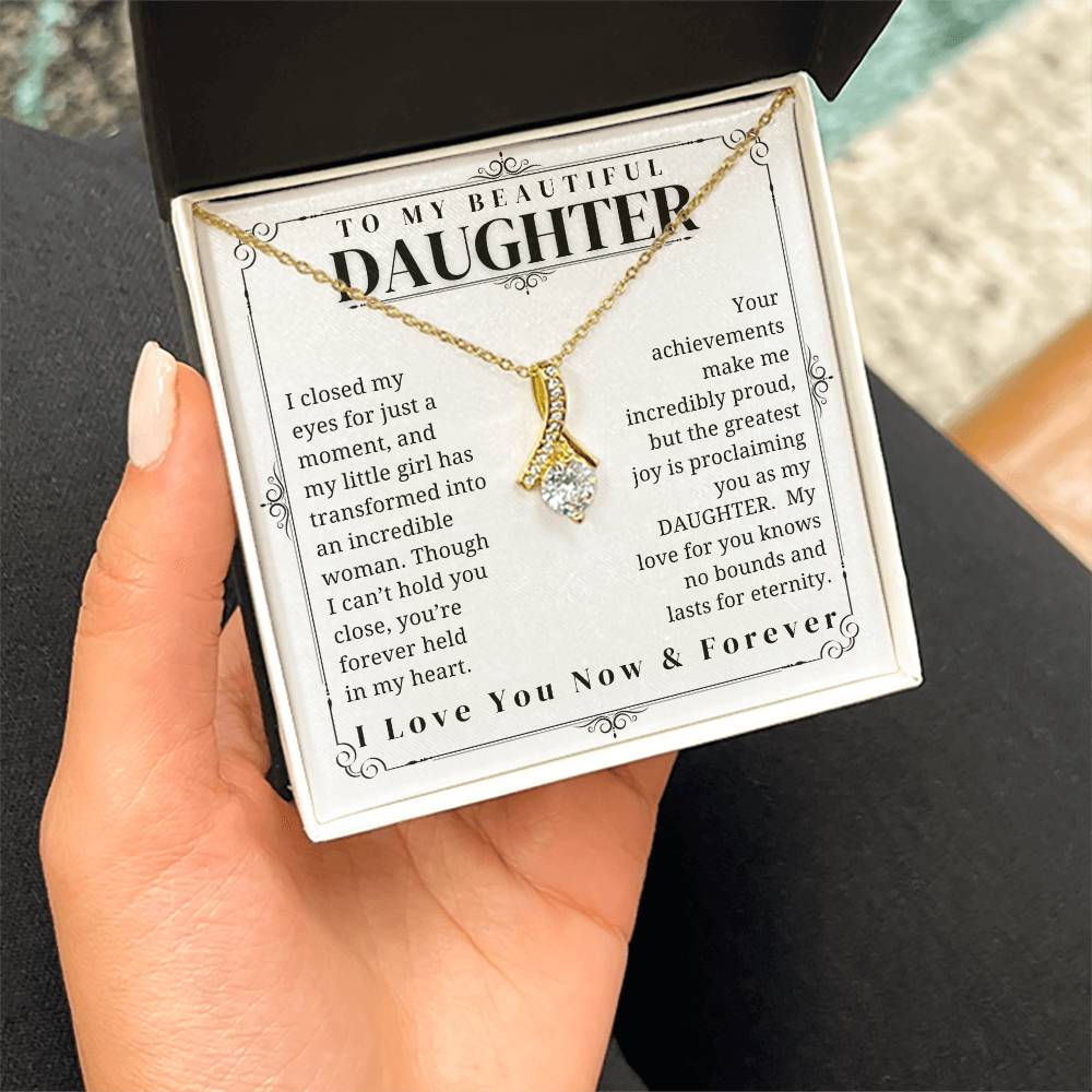 To My Daughter - Daughter Birthday - Graduation Gift - Daughter gift - Mother Daughter Gift - Father Daughter Gift - Daughter Birthday