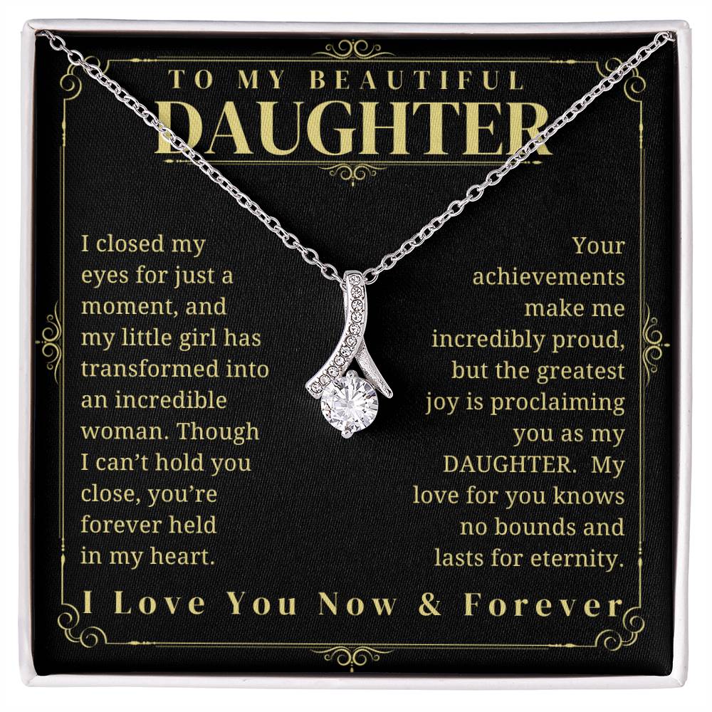 To My Daughter - Daughter Birthday - Graduation Gift - Daughter gift - Mother Daughter Gift - Father Daughter Gift - Daughter Birthday