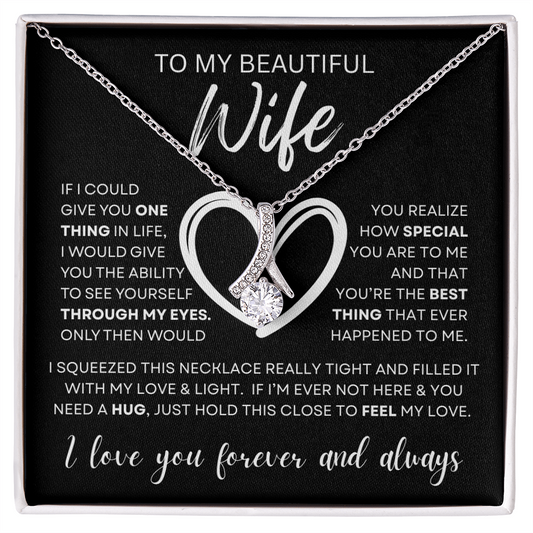 Gift for Wife "Through My Eyes" Alluring Beauty