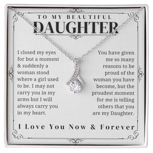 To My Daughter | Alluring Beauty Necklace