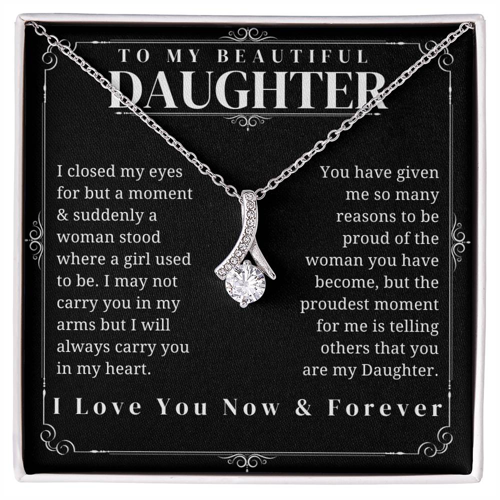 To My Beautiful Daughter | Alluring Beauty Necklace