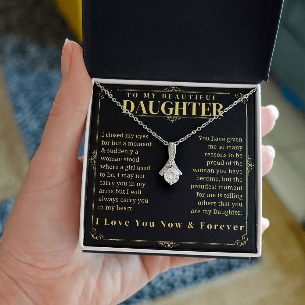 To My Daugther - To My Daughter - Daughter Birthday - Graduation Gift - Daughter gift - Mother Daughter Gift - Father Daughter Gift