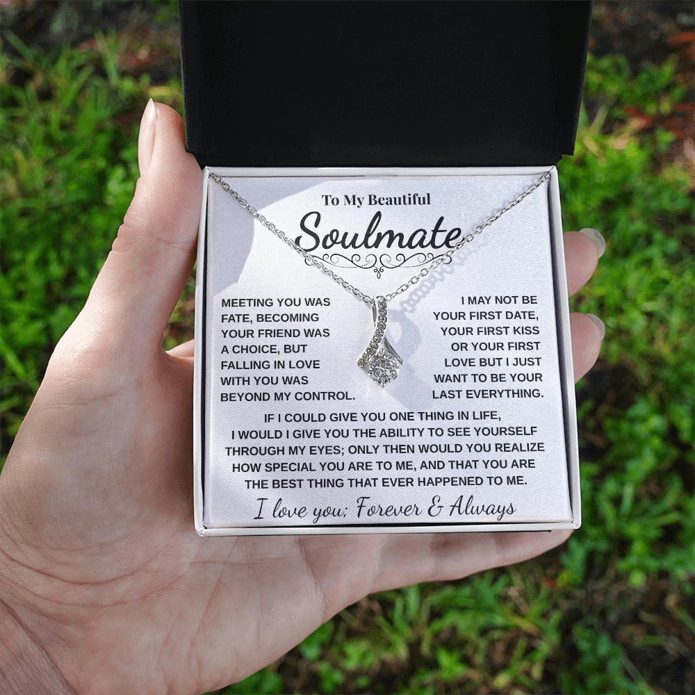 To My Soulmate | Meeting You | Alluring Beauty necklace