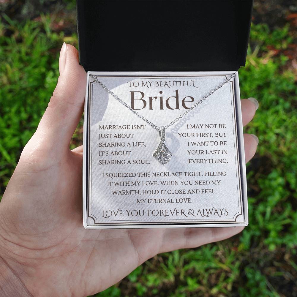 To My Bride, Wedding Day Gift for Bride from Groom, To My Beautiful Bride, Gift from Groom, To Bride Gift Wedding Day