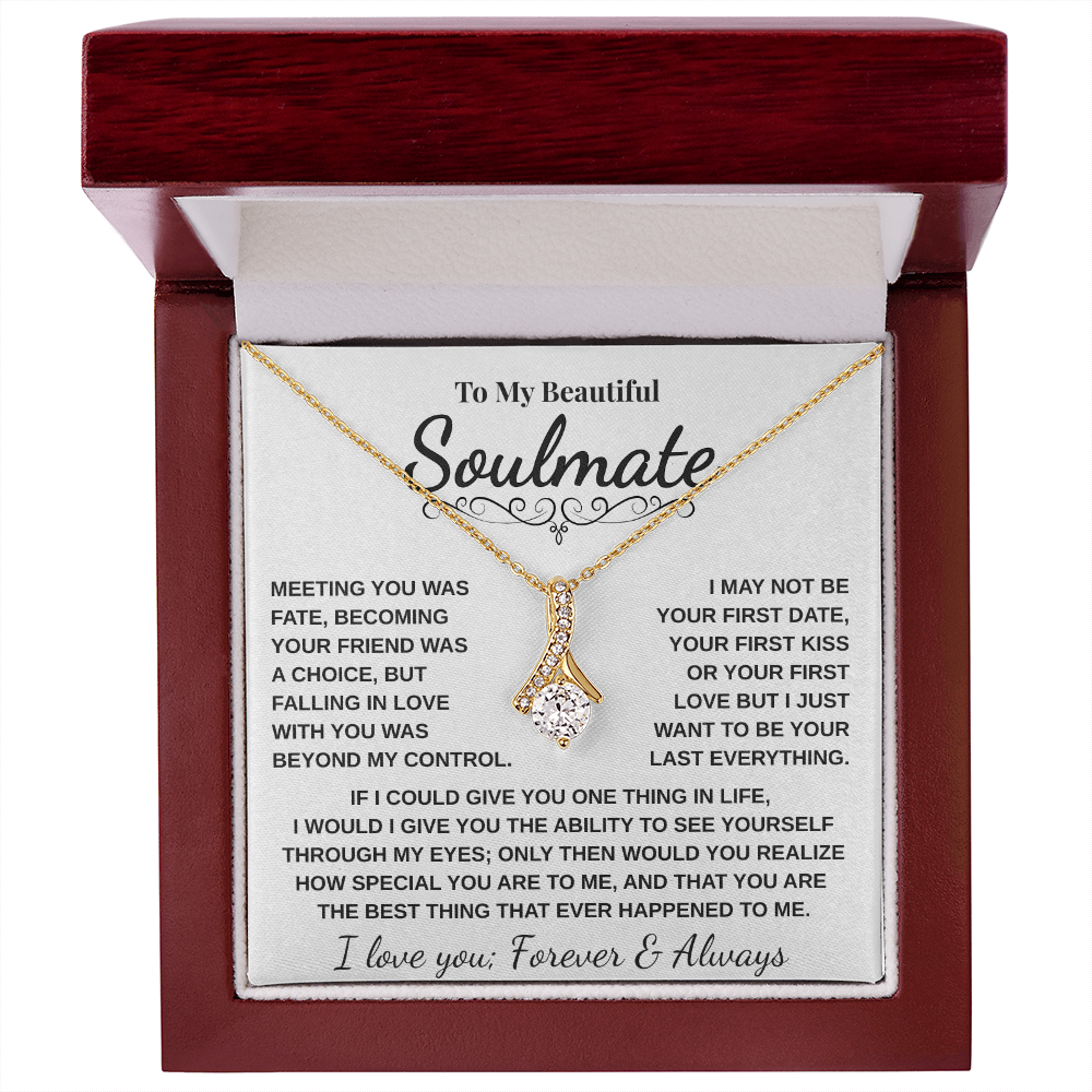 To My Soulmate | Meeting You | Alluring Beauty necklace