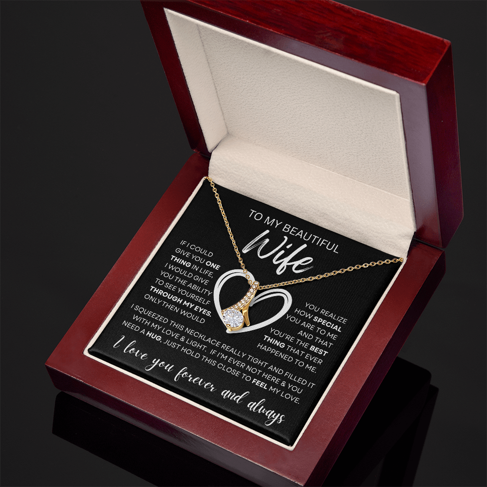 Gift for Wife "Through My Eyes" Alluring Beauty