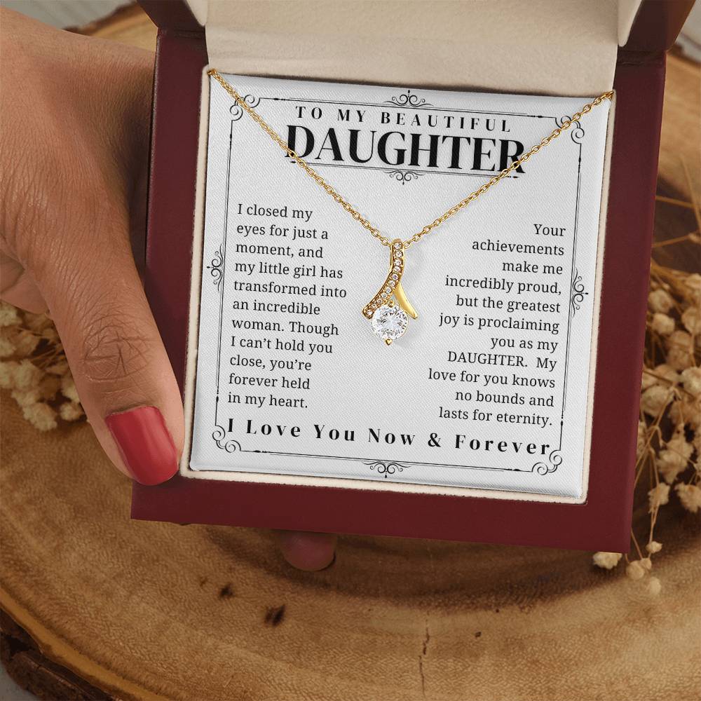 To My Daughter - Daughter Birthday - Graduation Gift - Daughter gift - Mother Daughter Gift - Father Daughter Gift - Daughter Birthday