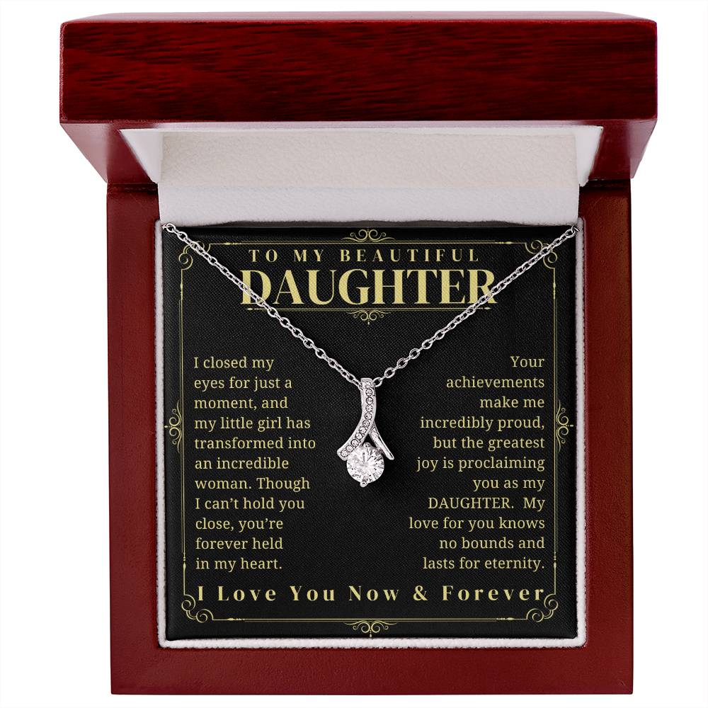 To My Daughter - Daughter Birthday - Graduation Gift - Daughter gift - Mother Daughter Gift - Father Daughter Gift - Daughter Birthday