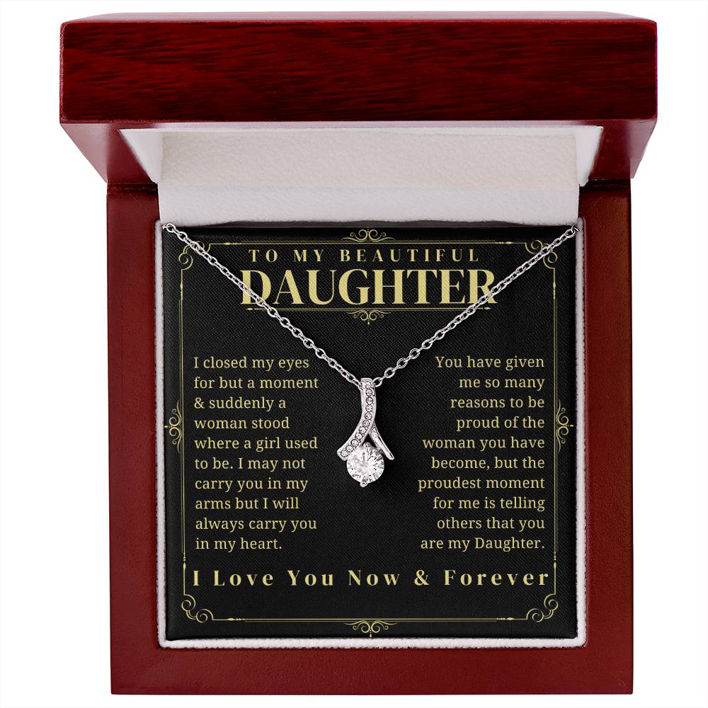 To My Daugther - To My Daughter - Daughter Birthday - Graduation Gift - Daughter gift - Mother Daughter Gift - Father Daughter Gift