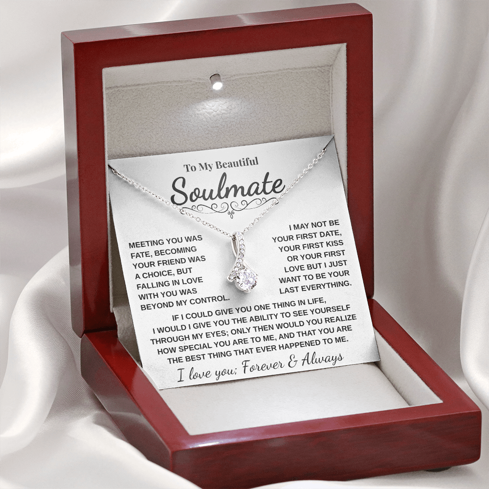 To My Soulmate | Meeting You | Alluring Beauty necklace