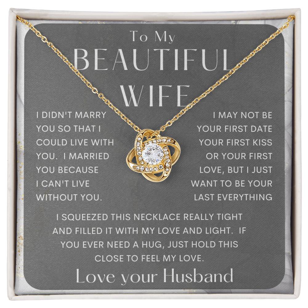 To My Beautiful Wife