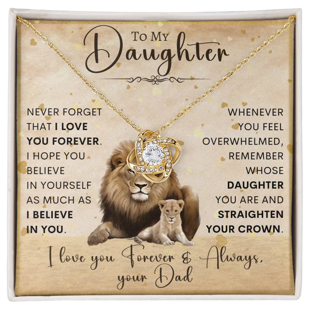 To My Daughter Love Dad