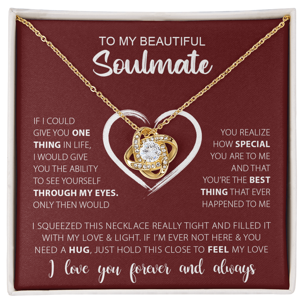 Gift for Soulmate | The Best Thing Love Knot
