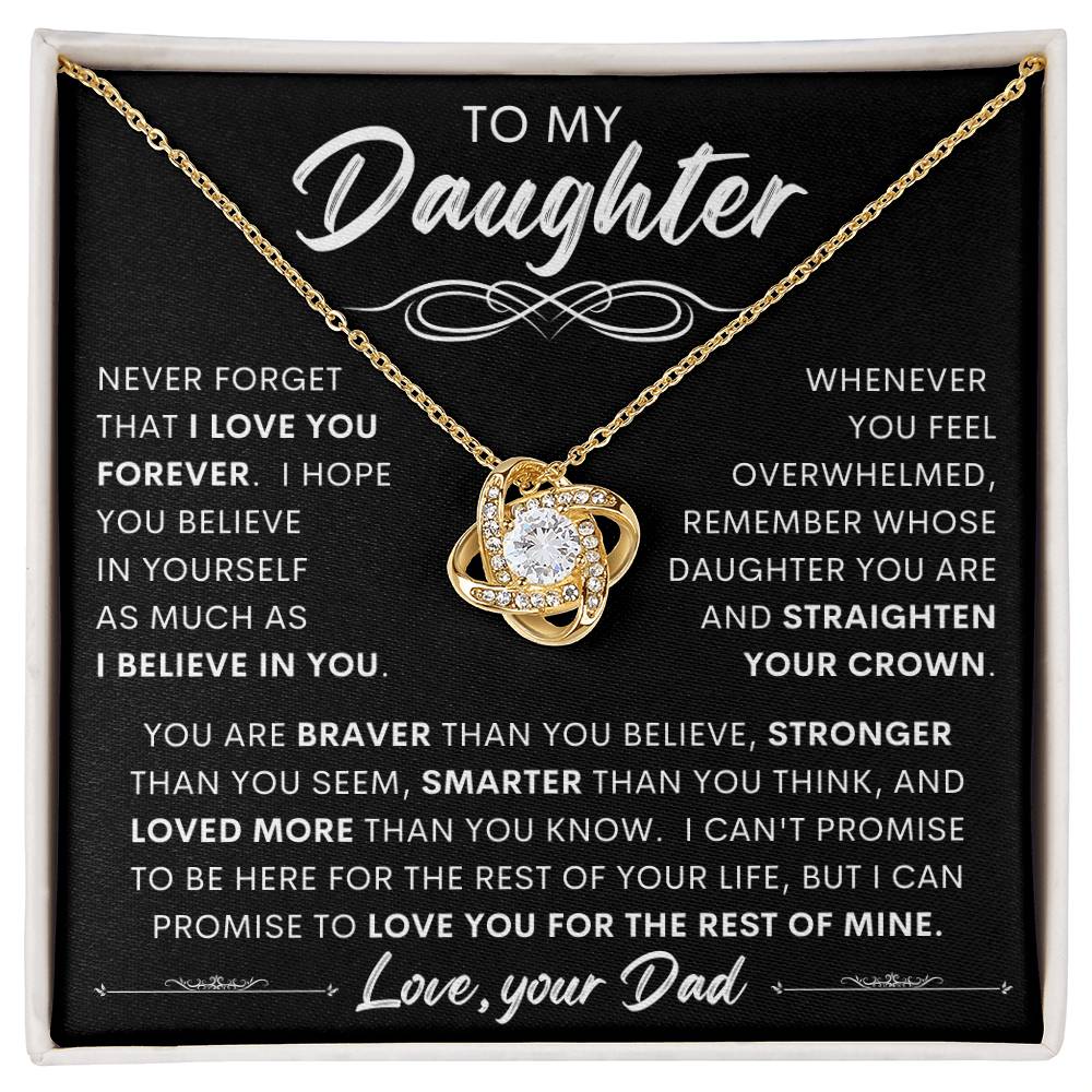To My Daughter Love Dad