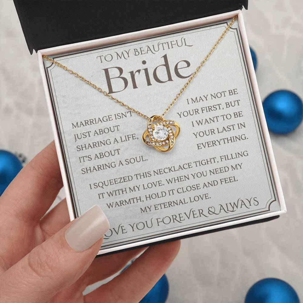 To My Bride, Wedding Day Gift for Bride from Groom, To My Beautiful Bride, Gift from Groom, To Bride Gift Wedding Day