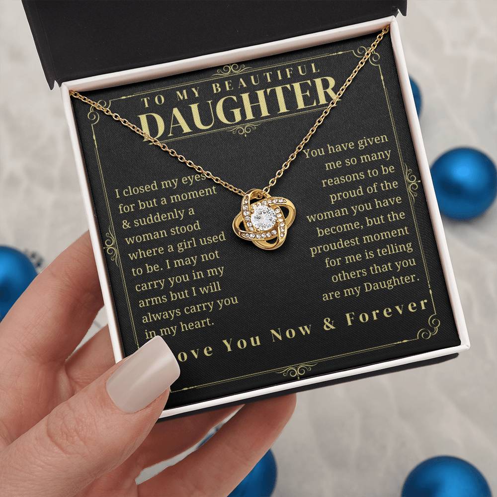 To My Daughter - Daughter Birthday - Graduation Gift - Daughter gift - Mother Daughter Gift - Father Daughter Gift - Christmas Gift