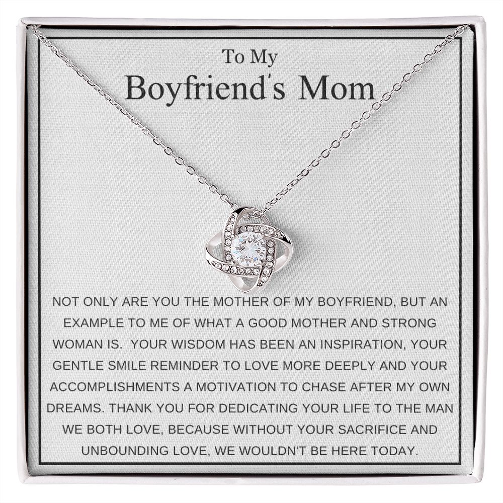 To My Boyfriend's Mom | Love Knot Necklace