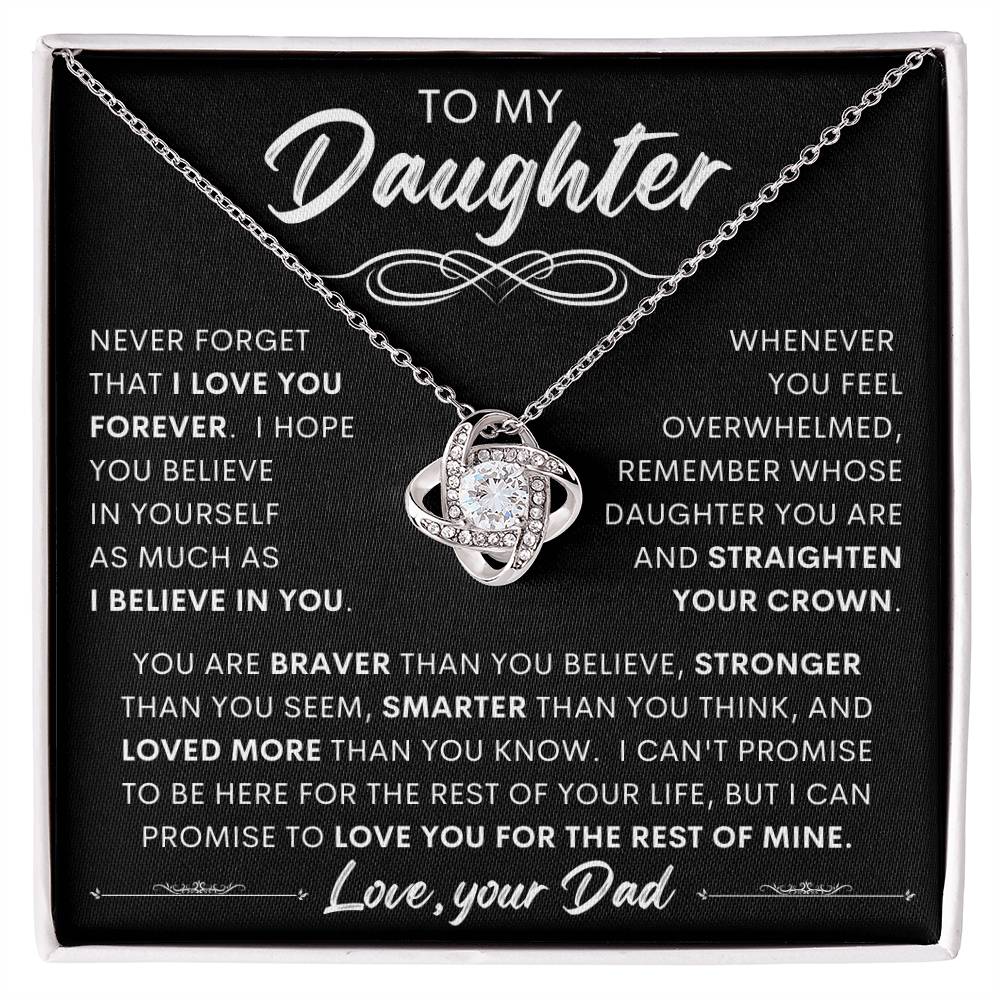 To My Daughter Love Dad