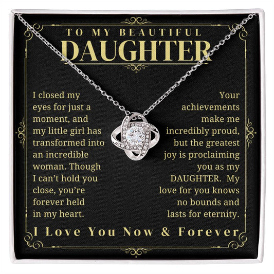 To My Daughter - Daughter Birthday - Graduation Gift - Daughter gift - Mother Daughter Gift - Father Daughter Gift - Daughter Birthday