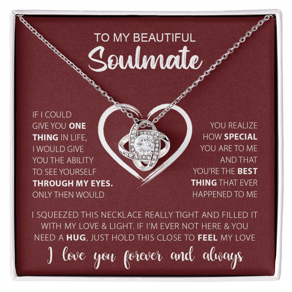 Gift for Soulmate | The Best Thing Love Knot
