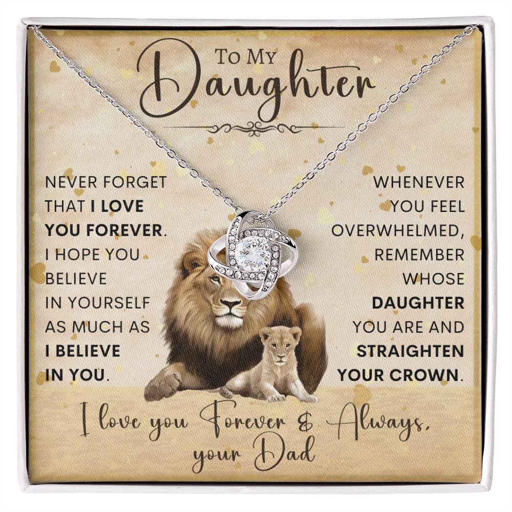 To My Daughter Love Dad