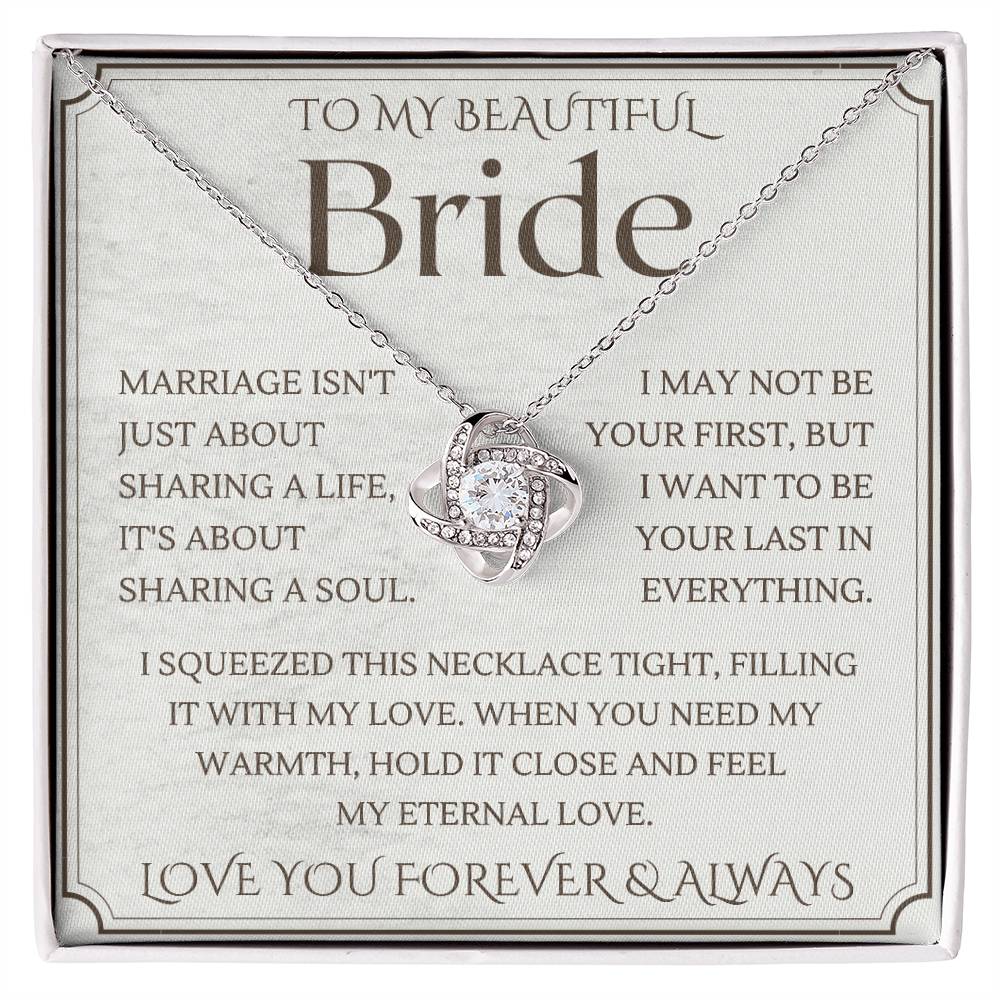 To My Bride, Wedding Day Gift for Bride from Groom, To My Beautiful Bride, Gift from Groom, To Bride Gift Wedding Day