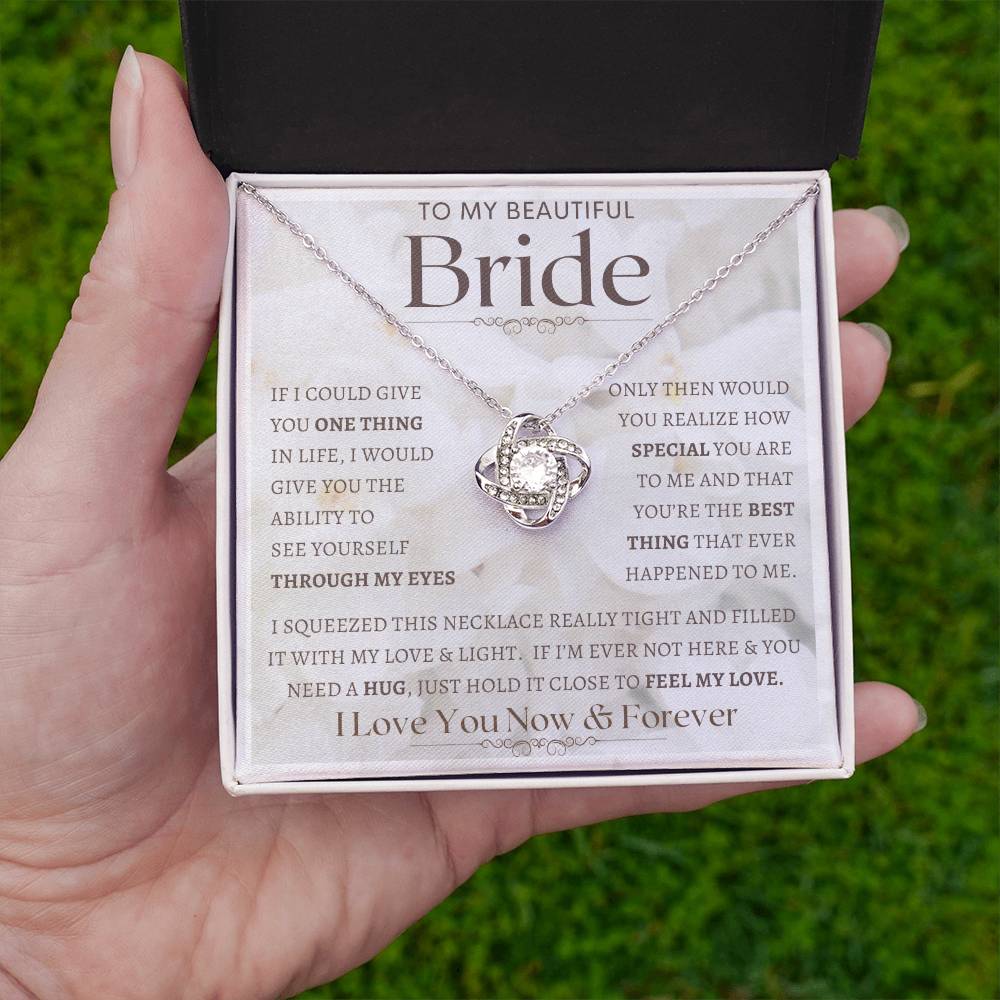 To My Bride Necklace, Anniversary Gift, Wife Gift Ideas, Gift From Husband, Wife Birthday Gift, Romantic Gift Wife, Anniversary Wife