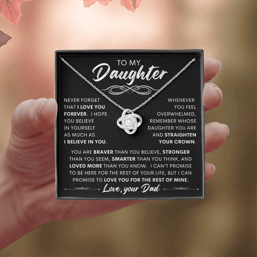 To My Daughter Love Dad