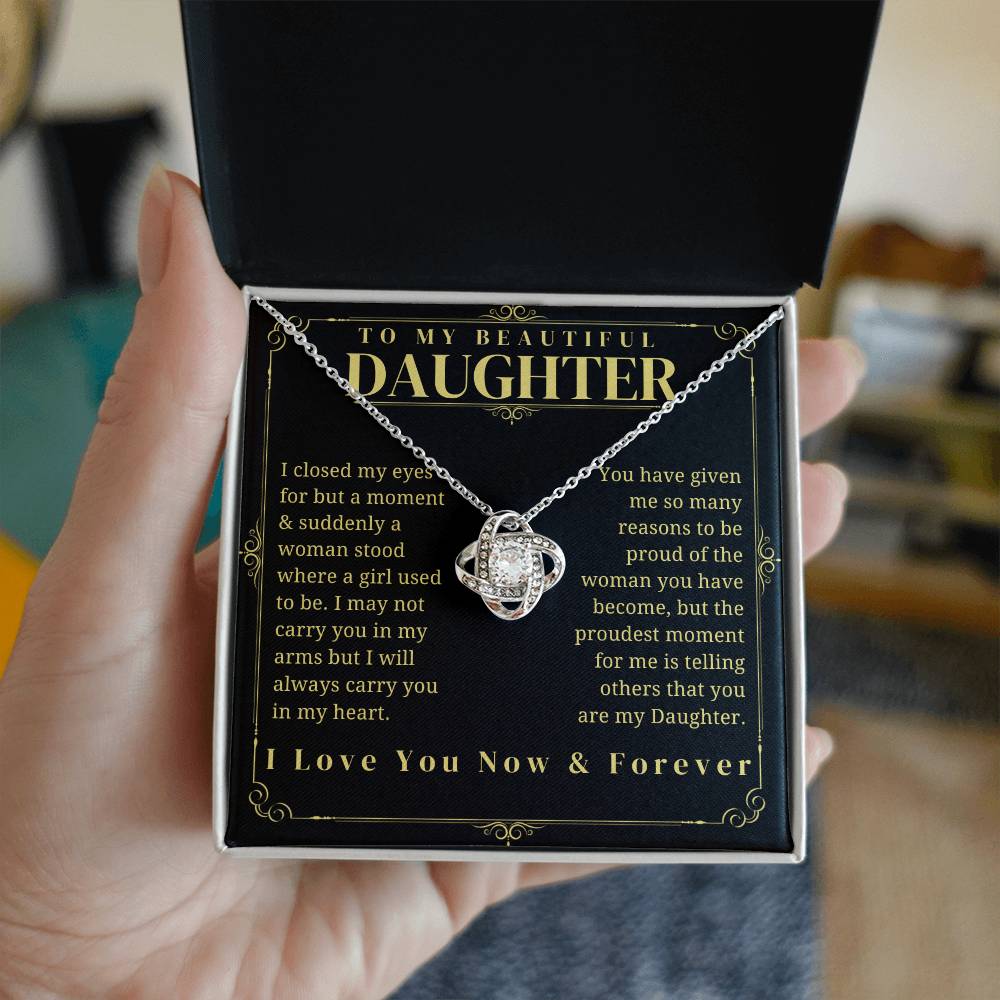 To My Daughter - Daughter Birthday - Graduation Gift - Daughter gift - Mother Daughter Gift - Father Daughter Gift - Christmas Gift