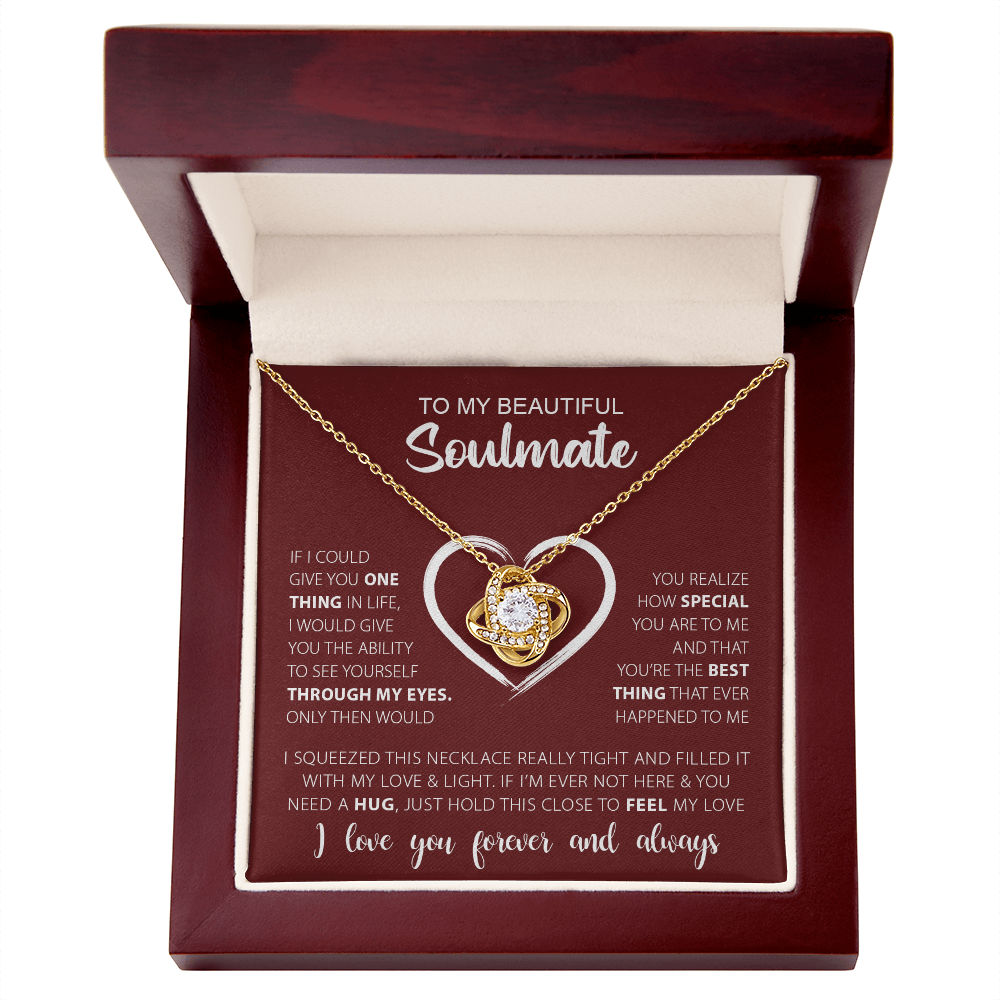 Gift for Soulmate | The Best Thing Love Knot