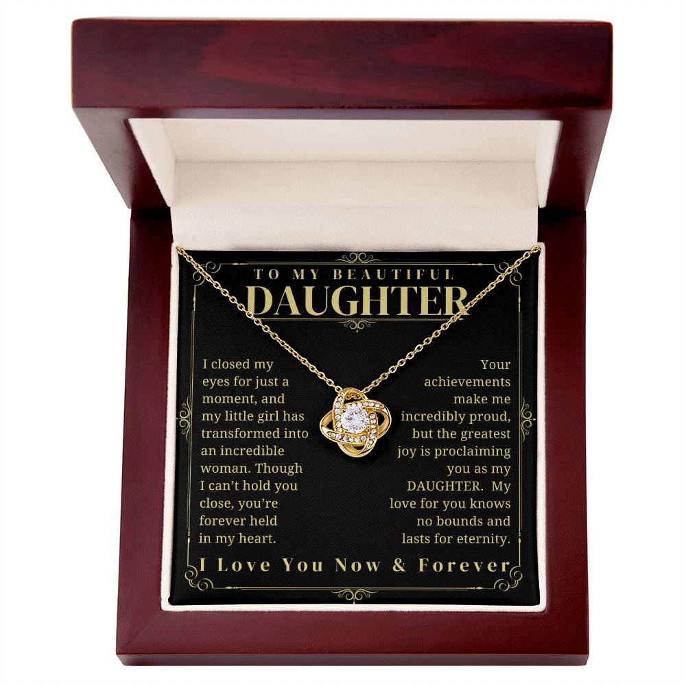 To My Daughter - Daughter Birthday - Graduation Gift - Daughter gift - Mother Daughter Gift - Father Daughter Gift - Daughter Birthday