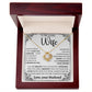 To My Wife - Love Knot Necklace