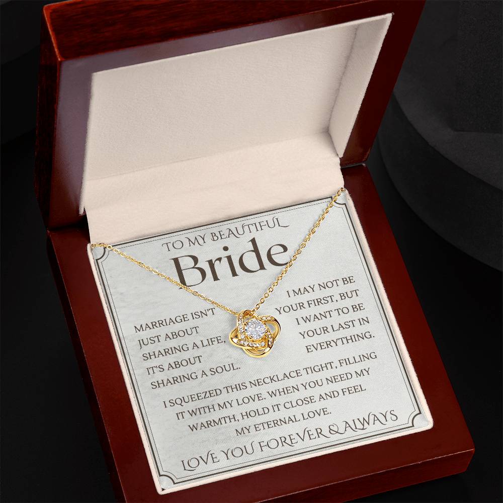 To My Bride, Wedding Day Gift for Bride from Groom, To My Beautiful Bride, Gift from Groom, To Bride Gift Wedding Day