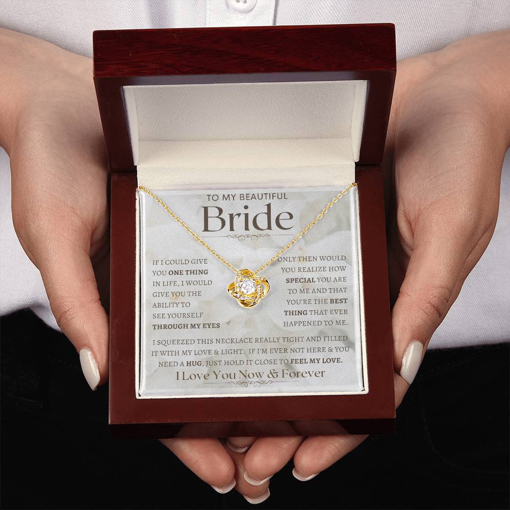To My Bride Necklace, Anniversary Gift, Wife Gift Ideas, Gift From Husband, Wife Birthday Gift, Romantic Gift Wife, Anniversary Wife
