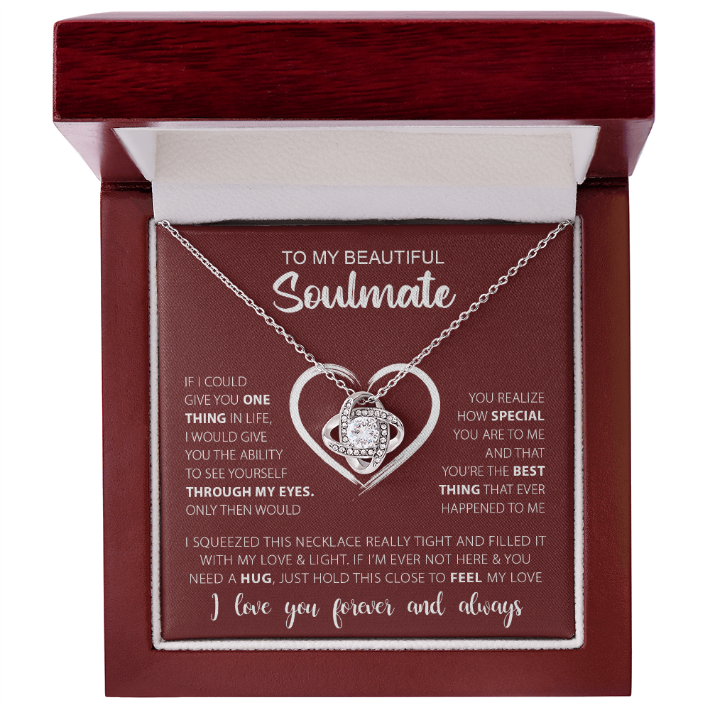 Gift for Soulmate | The Best Thing Love Knot