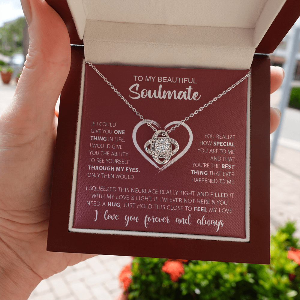 Gift for Soulmate | The Best Thing Love Knot