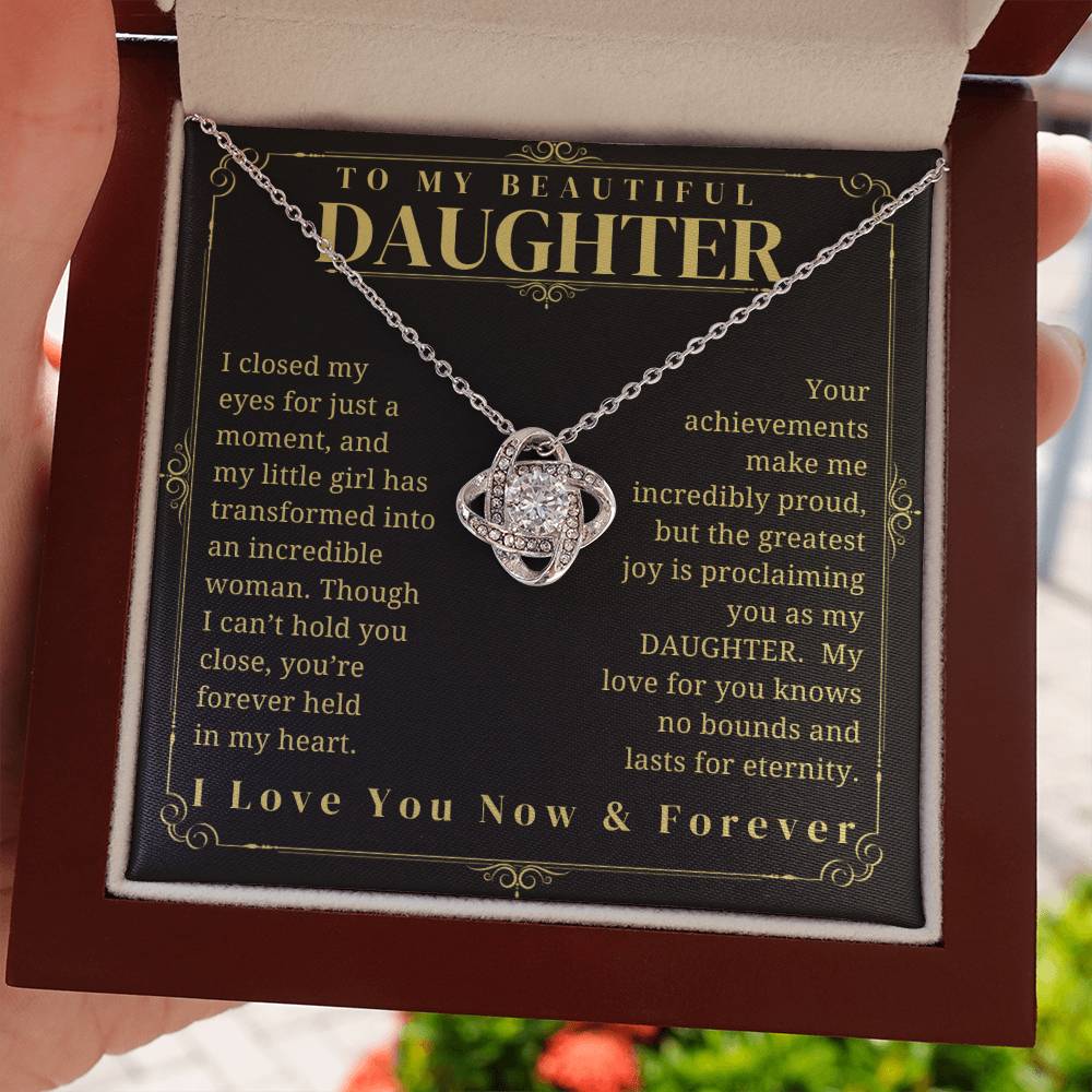 To My Daughter - Daughter Birthday - Graduation Gift - Daughter gift - Mother Daughter Gift - Father Daughter Gift - Daughter Birthday