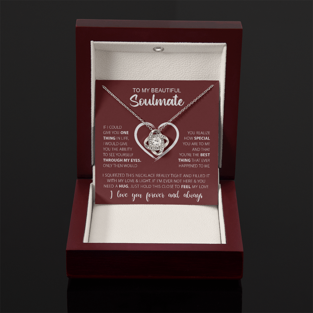 Gift for Soulmate | The Best Thing Love Knot