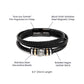 To My Son From Dad | Men's "Love You Forever" Bracelet