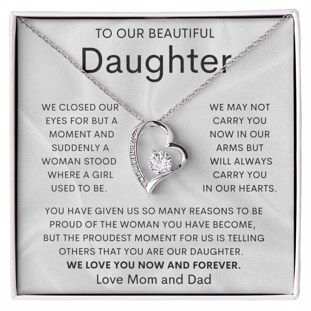 To Our Beautiful Daughter | Forever Love Necklace