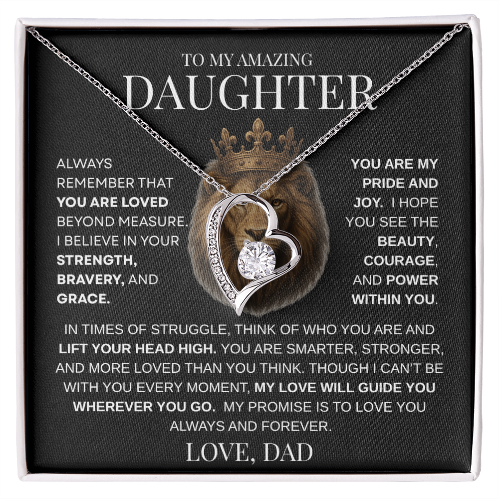 To My Daughter | Forever Love Necklace