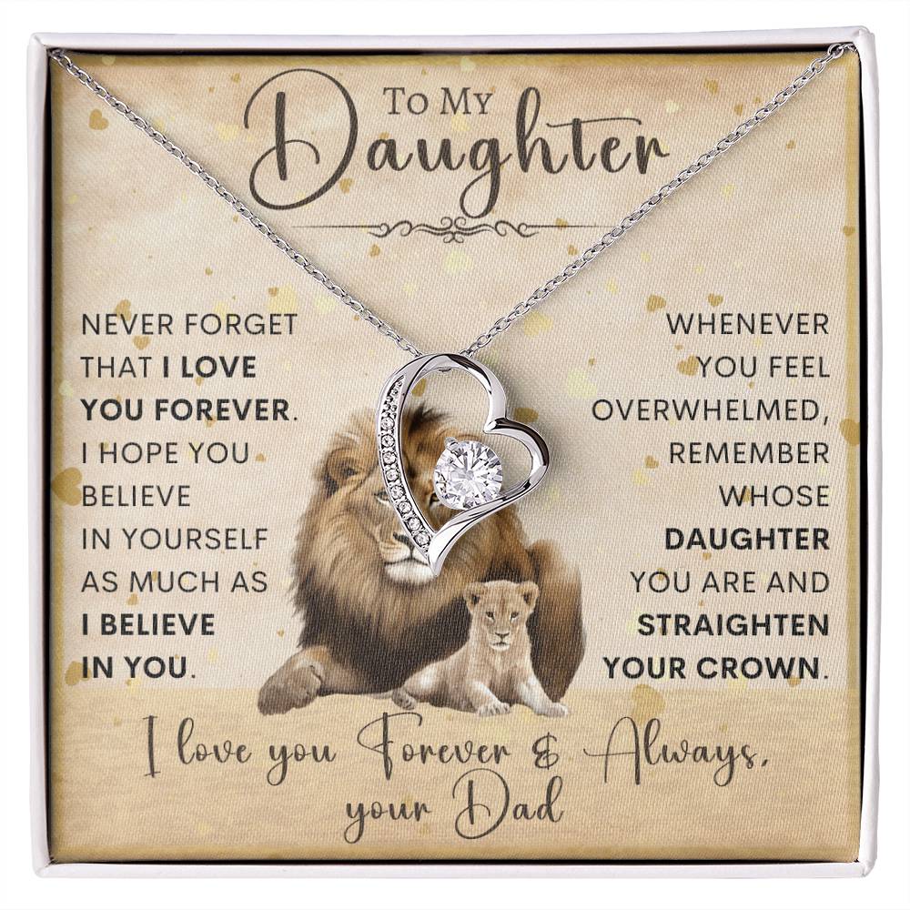 To My Daughter Love Dad