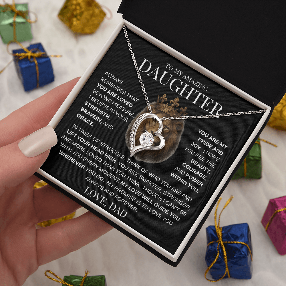 To My Daughter | Forever Love Necklace