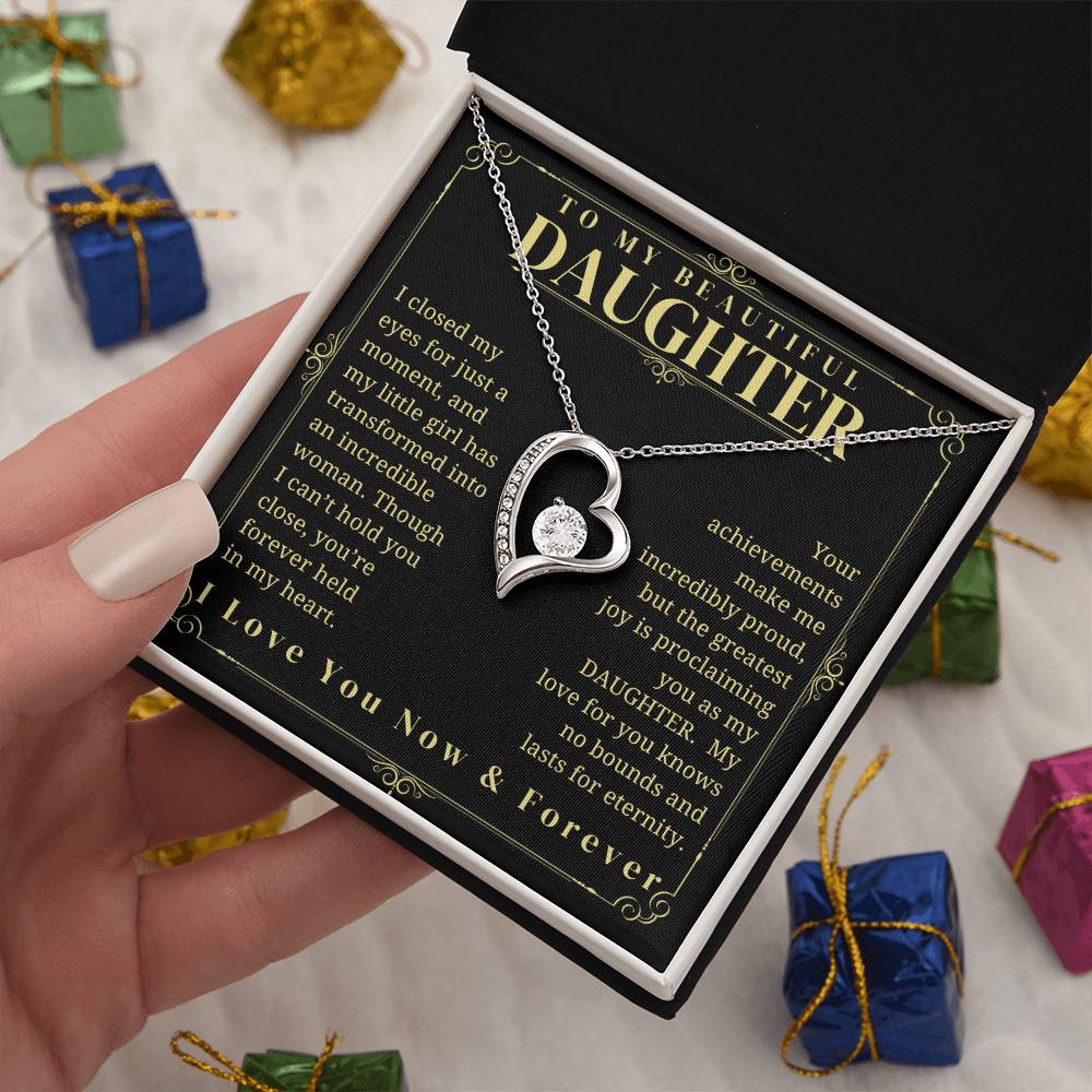 To My Daughter - Daughter Birthday - Graduation Gift - Daughter gift - Mother Daughter Gift - Father Daughter Gift - Daughter Birthday