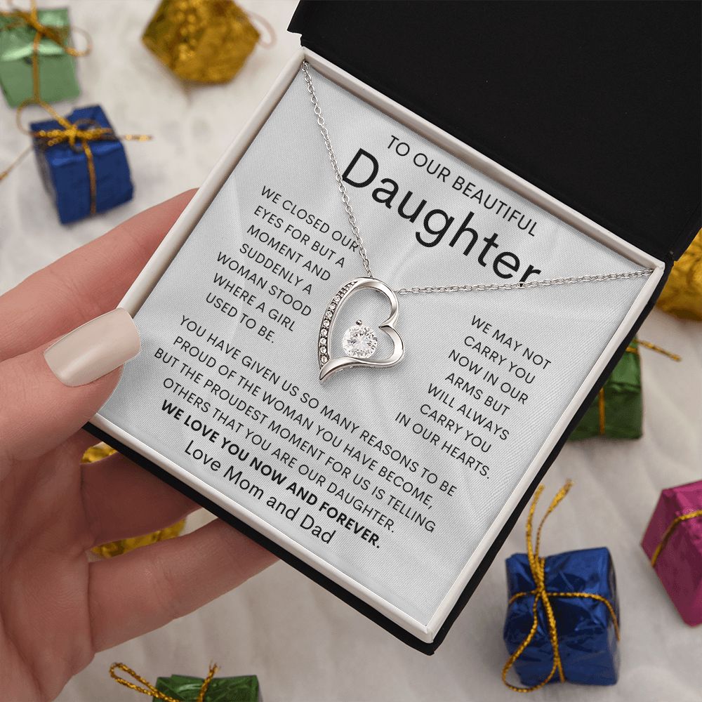 To Our Beautiful Daughter | Forever Love Necklace