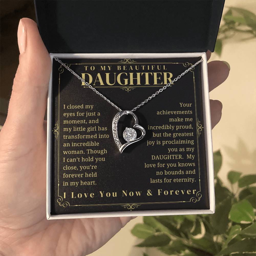 To My Daughter - Daughter Birthday - Graduation Gift - Daughter gift - Mother Daughter Gift - Father Daughter Gift - Daughter Birthday