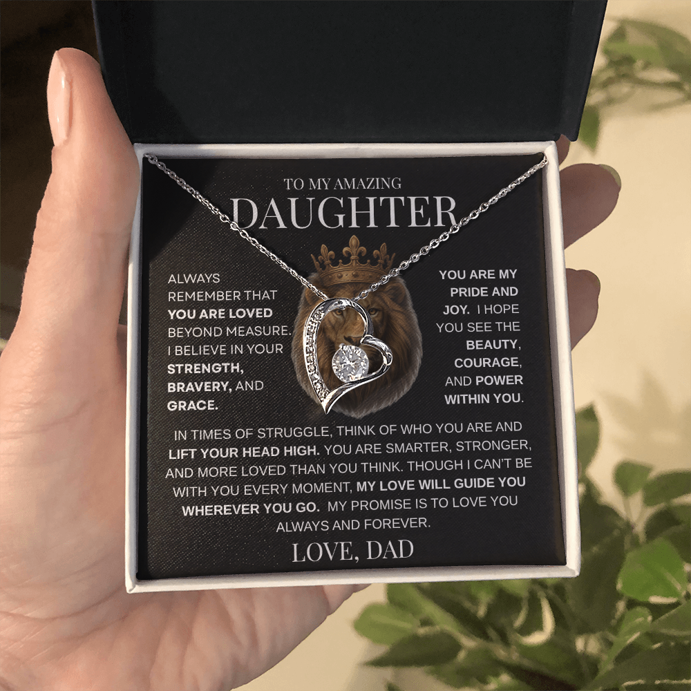 To My Daughter | Forever Love Necklace