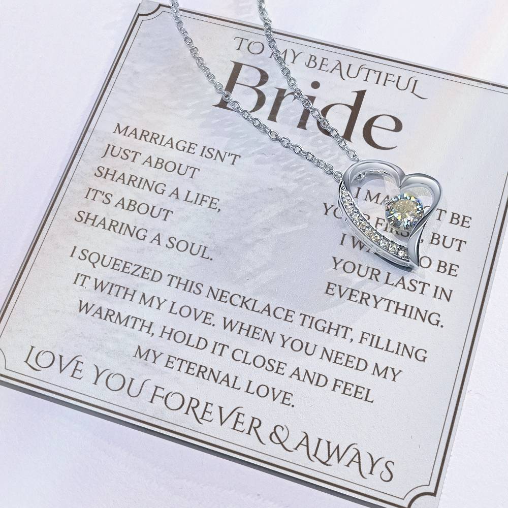 To My Bride, Wedding Day Gift for Bride from Groom, To My Beautiful Bride, Gift from Groom, To Bride Gift Wedding Day