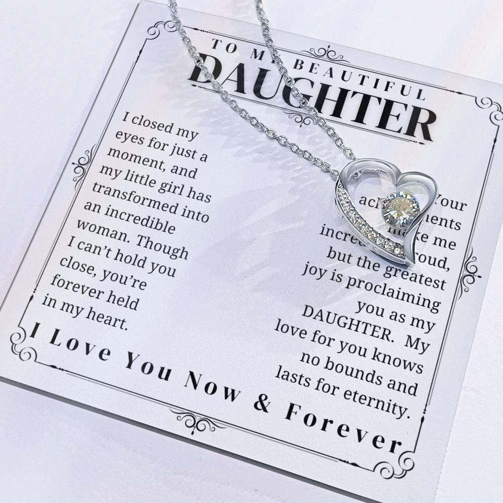 To My Daughter - Daughter Birthday - Graduation Gift - Daughter gift - Mother Daughter Gift - Father Daughter Gift - Daughter Birthday